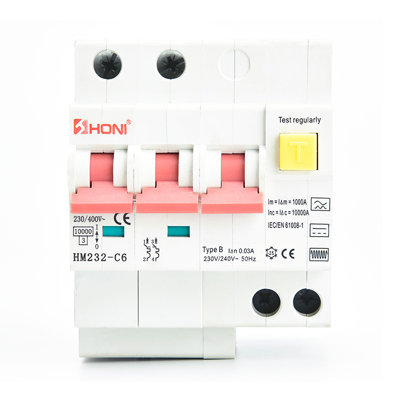 HM232-125/HM234-125 Residual Current Circuit Breaker With Over-Current Protection (RCBO)