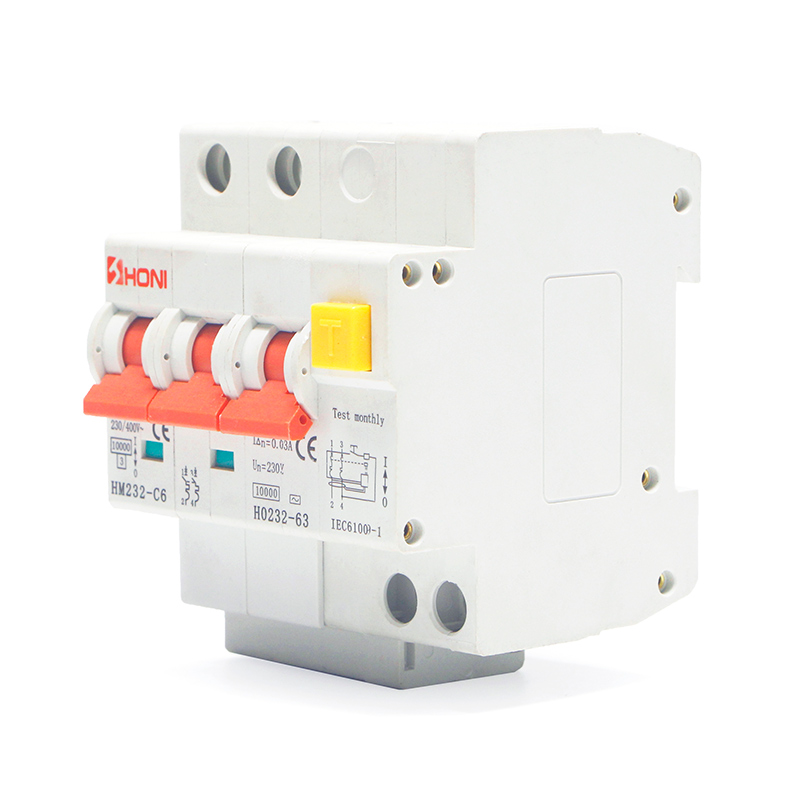 HM232-125/HM234-125 Residual Current Circuit Breaker With Over-Current Protection (RCBO)