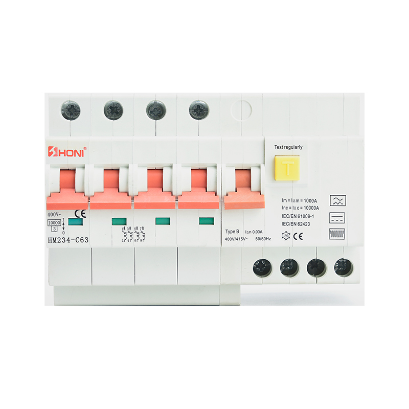 HM232-125/HM234-125 Residual Current Circuit Breaker With Over-Current Protection (RCBO)