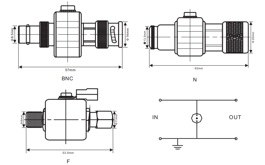 HS2W series Data and Signal Surge Protection 001